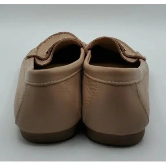 COACH Fredrica Tan Leather Shoe Womens size 9.5B US 39.5 EUR Loafers Flats - Picture 5 of 11
